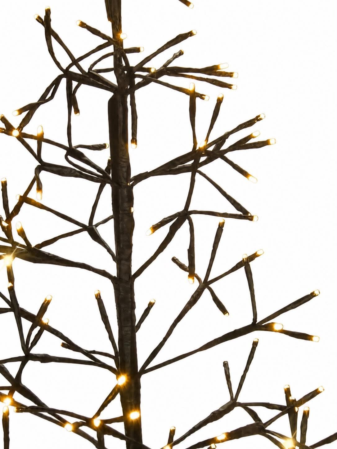 Drzewko w kształcie litery A z lampkami LED 120 cm
