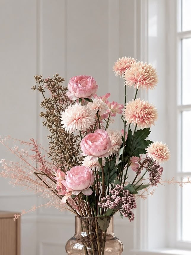 Bukiet Rosa 60 cm – Sztuczny bukiet