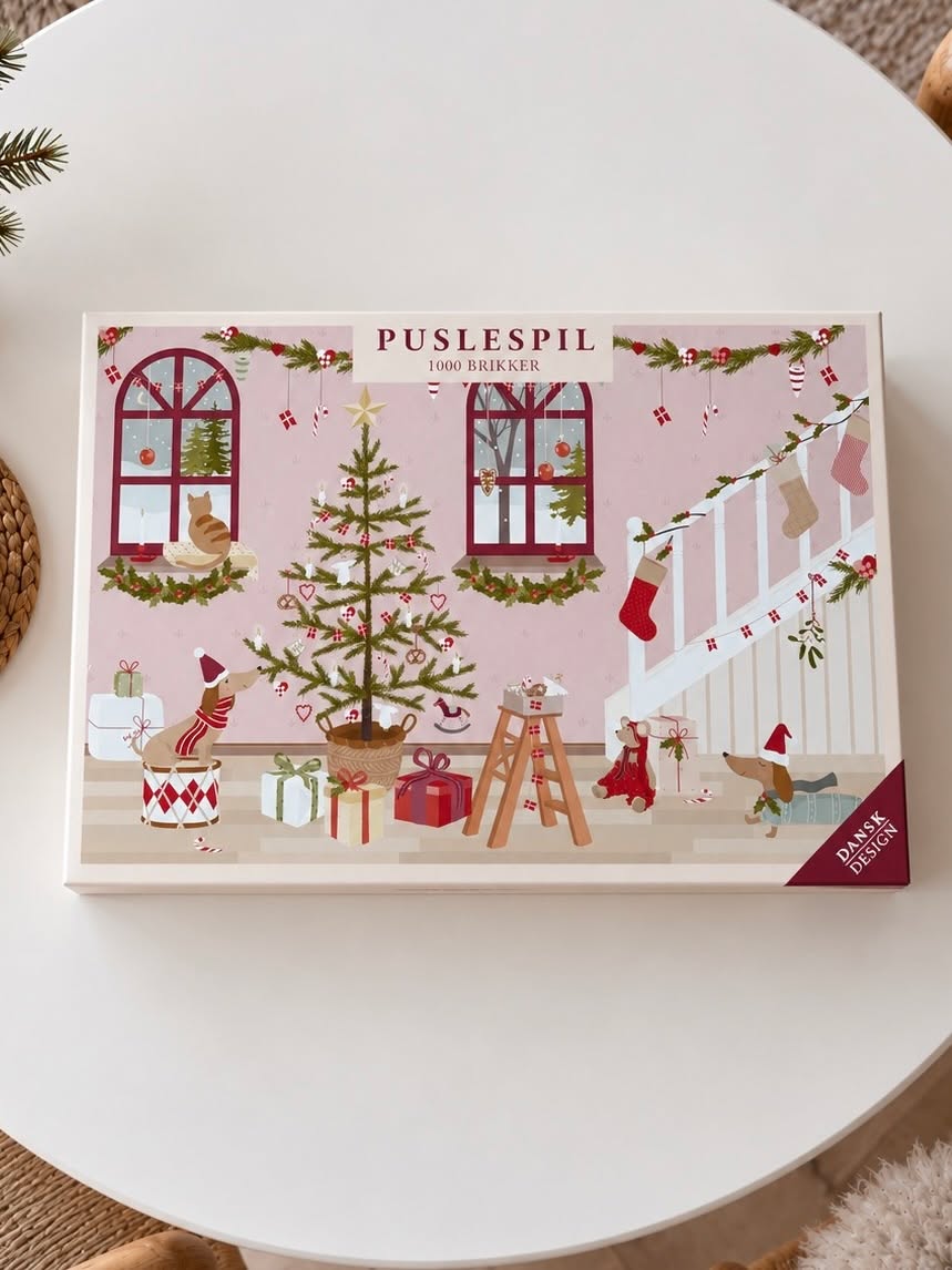 Świąteczne puzzle - 1000 elementów