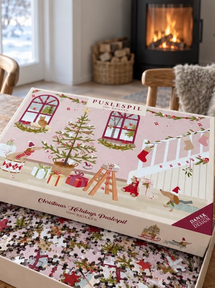Świąteczne puzzle - 1000 elementów