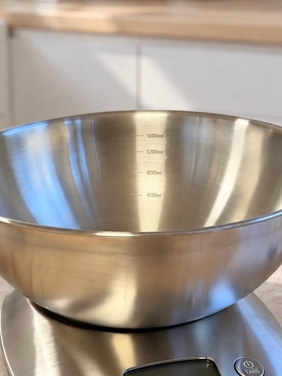 Waga kuchenna z miską – stal nierdzewna