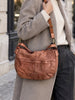 Crossover Dina washed cognac