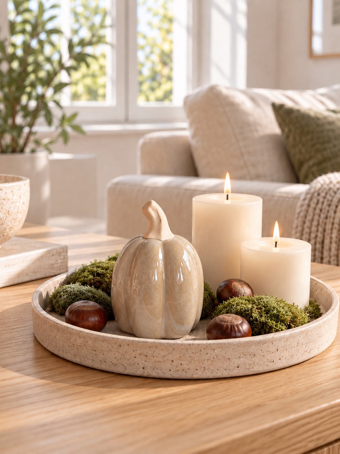 Dynia ceramiczna – beżowa