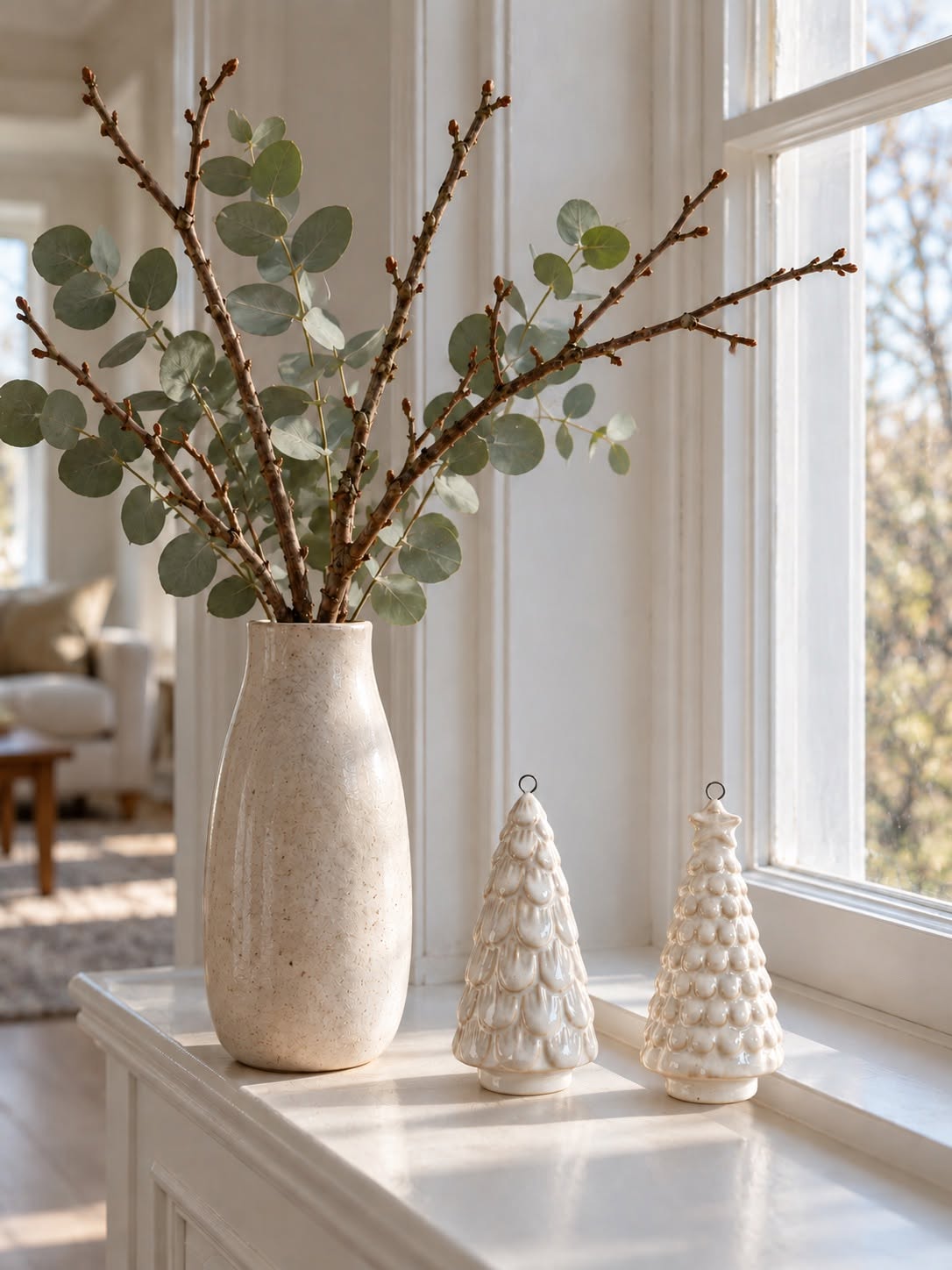 Porcelanowa choinka - White MIX