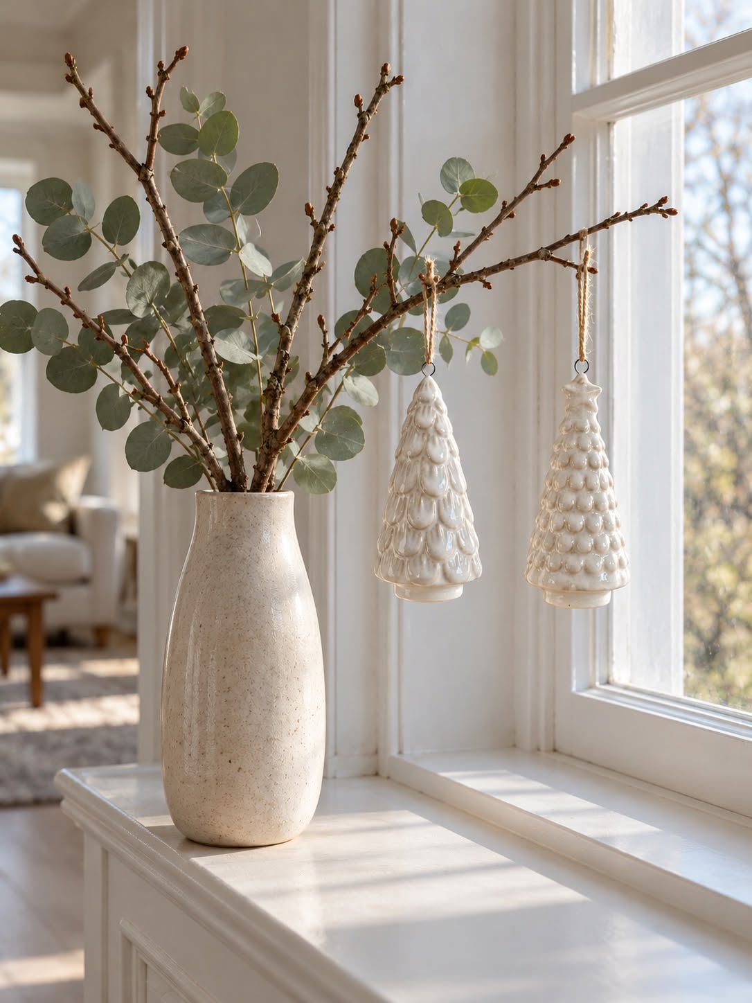 Porcelanowa choinka - White MIX