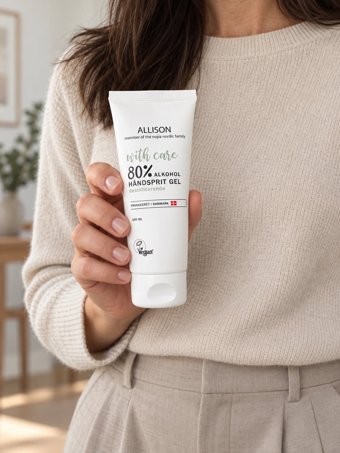 Żel do dezynfekcji rąk 80% - 100 ml - Wegański