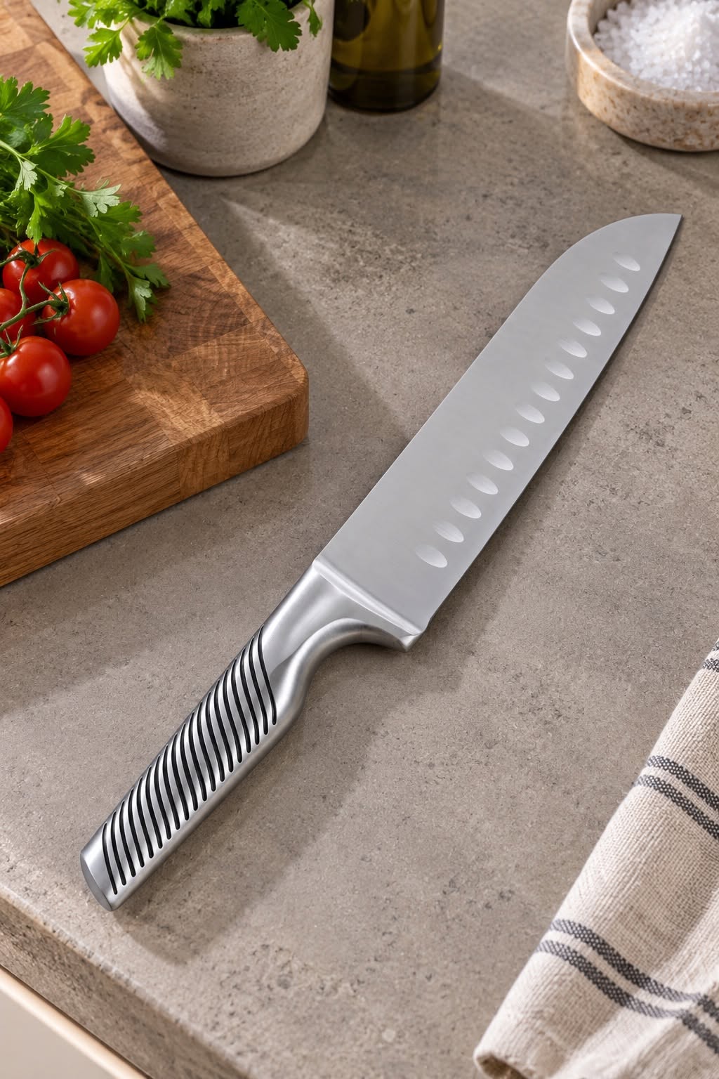 Nóż santoku SAIKA – stal nierdzewna