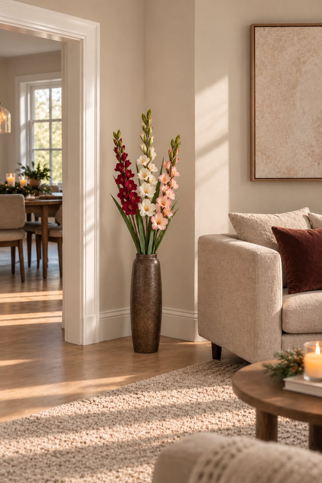 Gladiolus MIX – Sztuczny kwiat