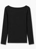 Bluzka Ingrid - Czarny Cashmere mix