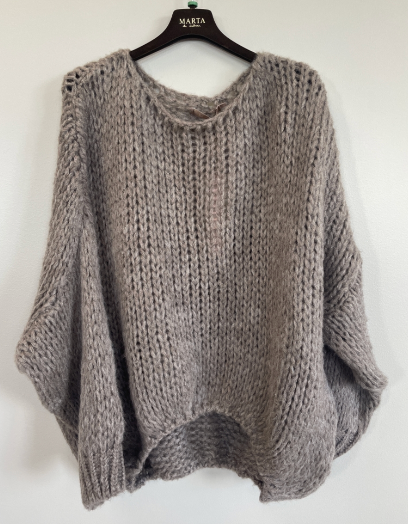 Sweter Lumina fango