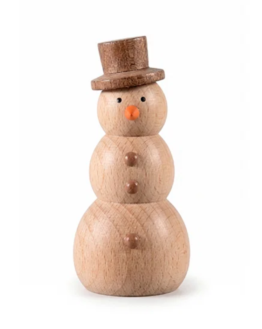 Bałwanek - wood – dekoracyjna figurka