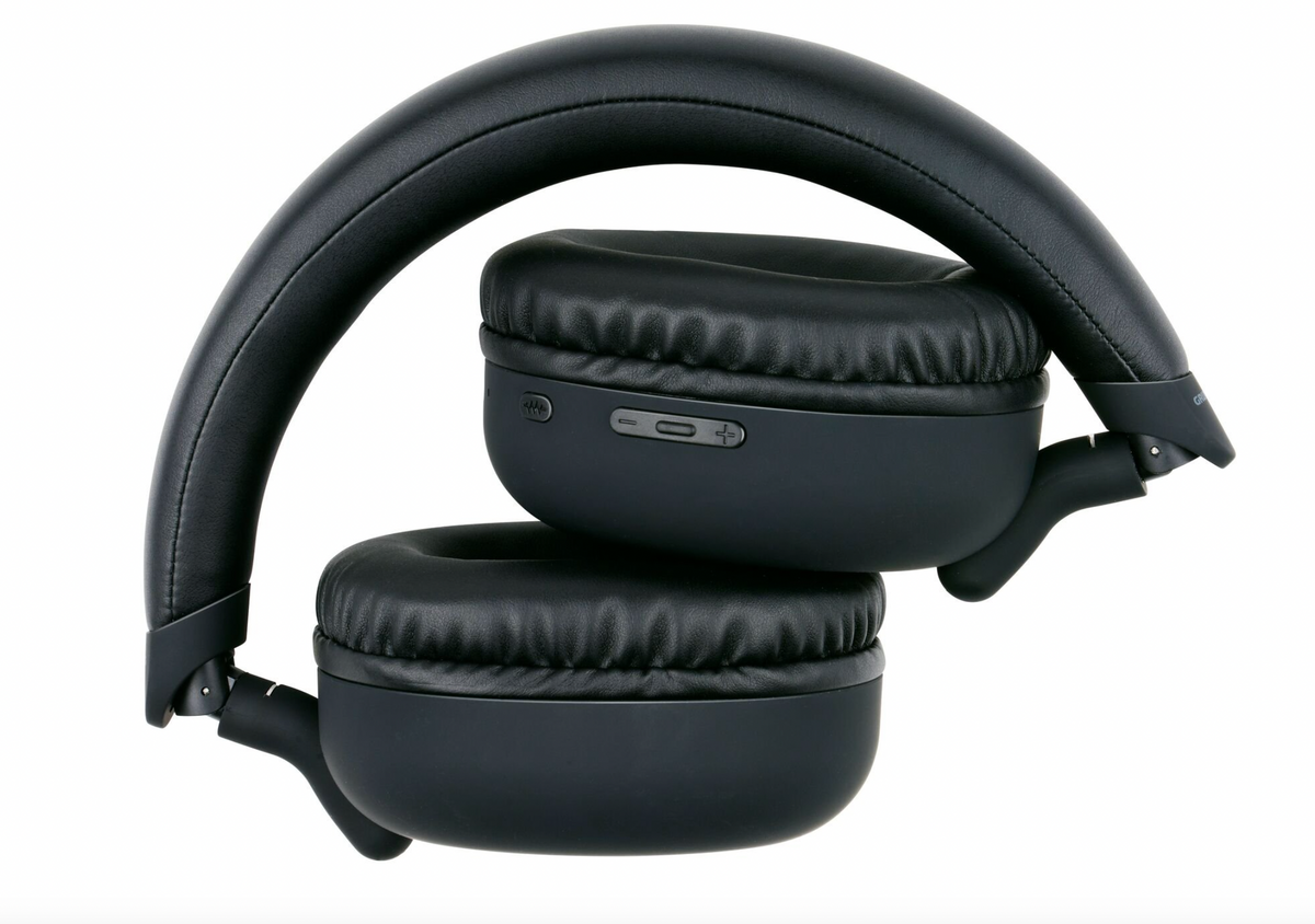 Słuchawki Bluetooth nauszne - czarne