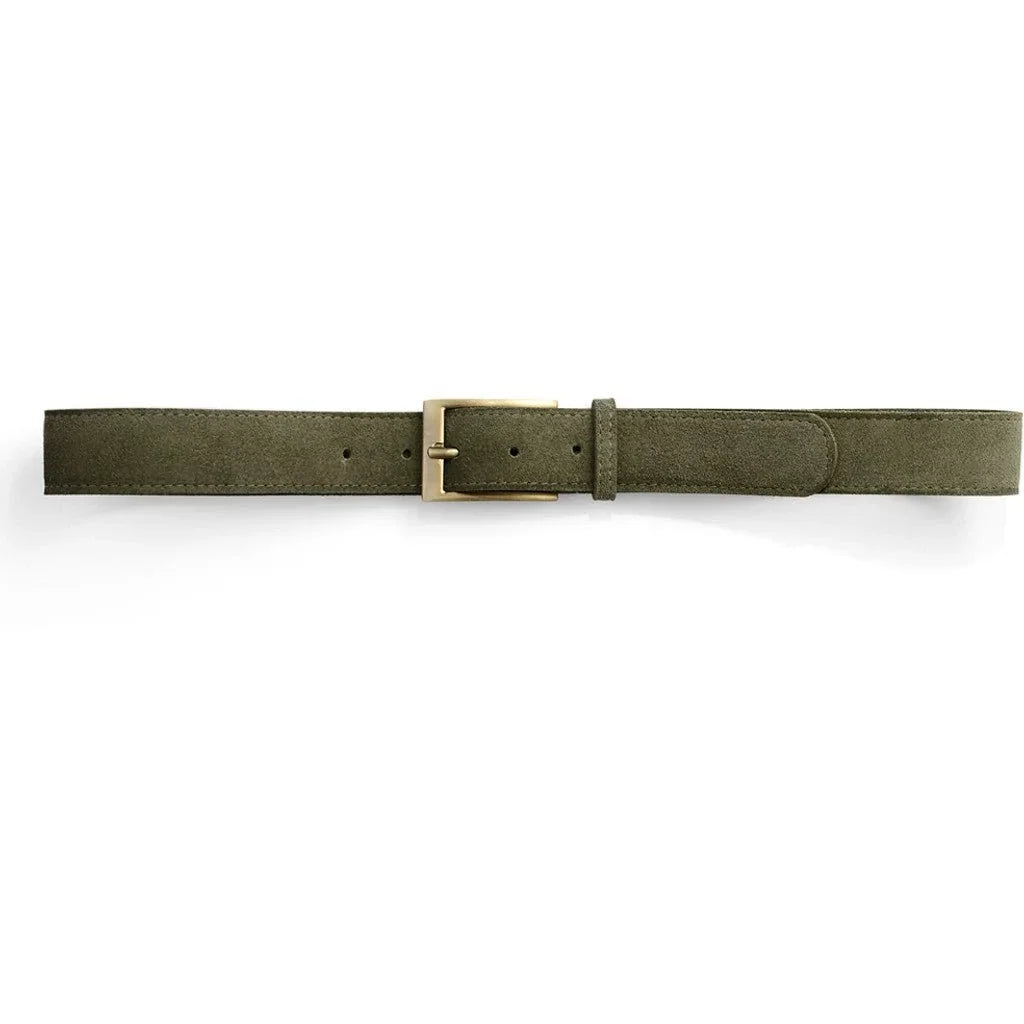 Pasek Jeans - Army – Zamsz